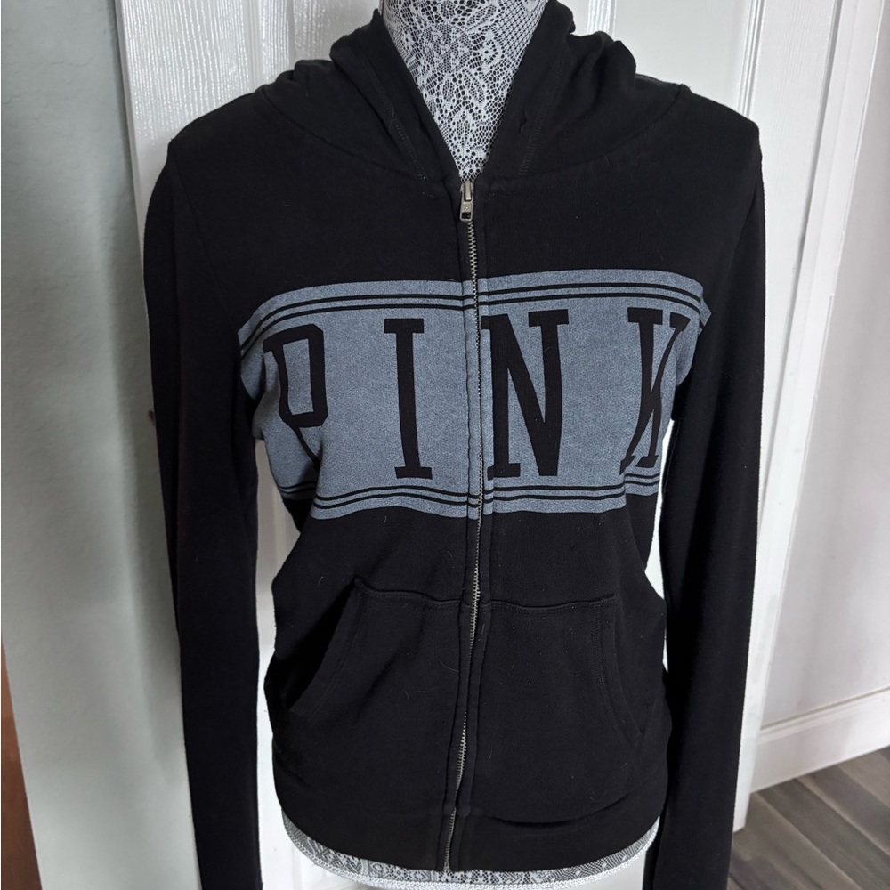 PINK by Victoria’s Secret Women’s Zip up hoodie sweatshirt SZ M